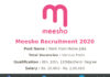 Meesho Recruitment 2020