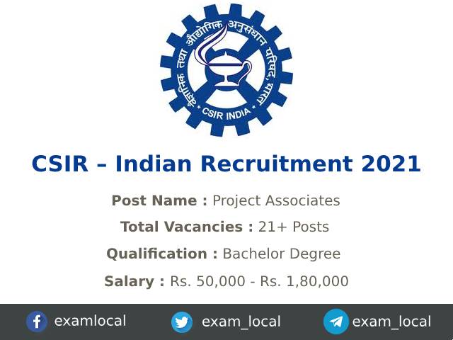 CSIR-Structural Engineering Research Centre Recruitment 2021 | 34 ...