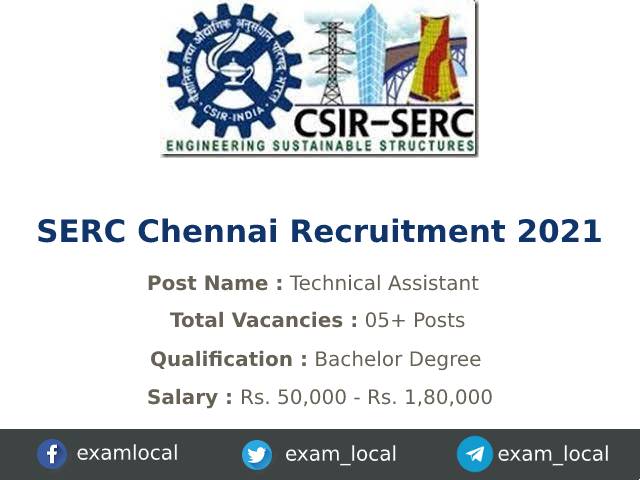 CSIR-Structural Engineering Research Centre Recruitment 2021 | 05 ...