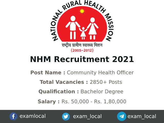 national-health-mission-recruitment-2021-2850-community-health