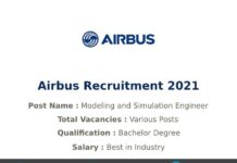 Airbus Recruitment 2021